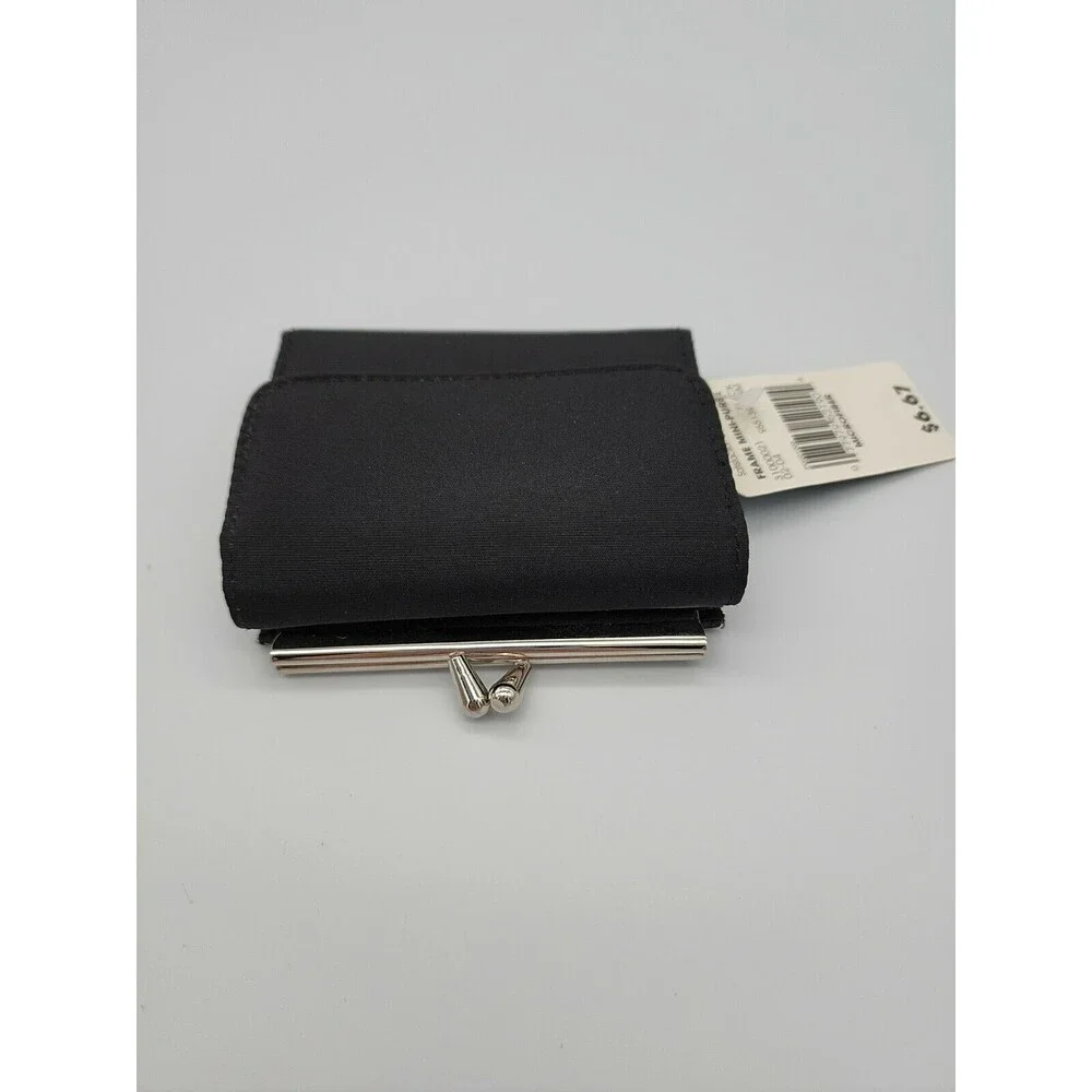 Simply Basic Frame Mini-Purse Change Purse NWT Microfiber Wallet
